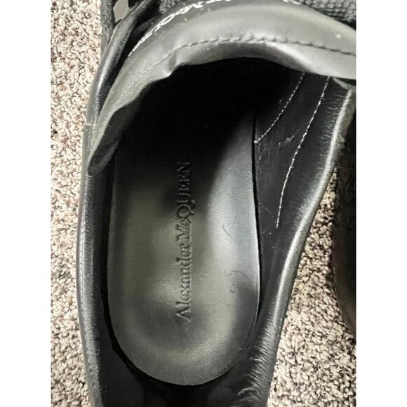 Alexander McQueen oversized black shiny sole men's size 12 - Picture 5 of 8